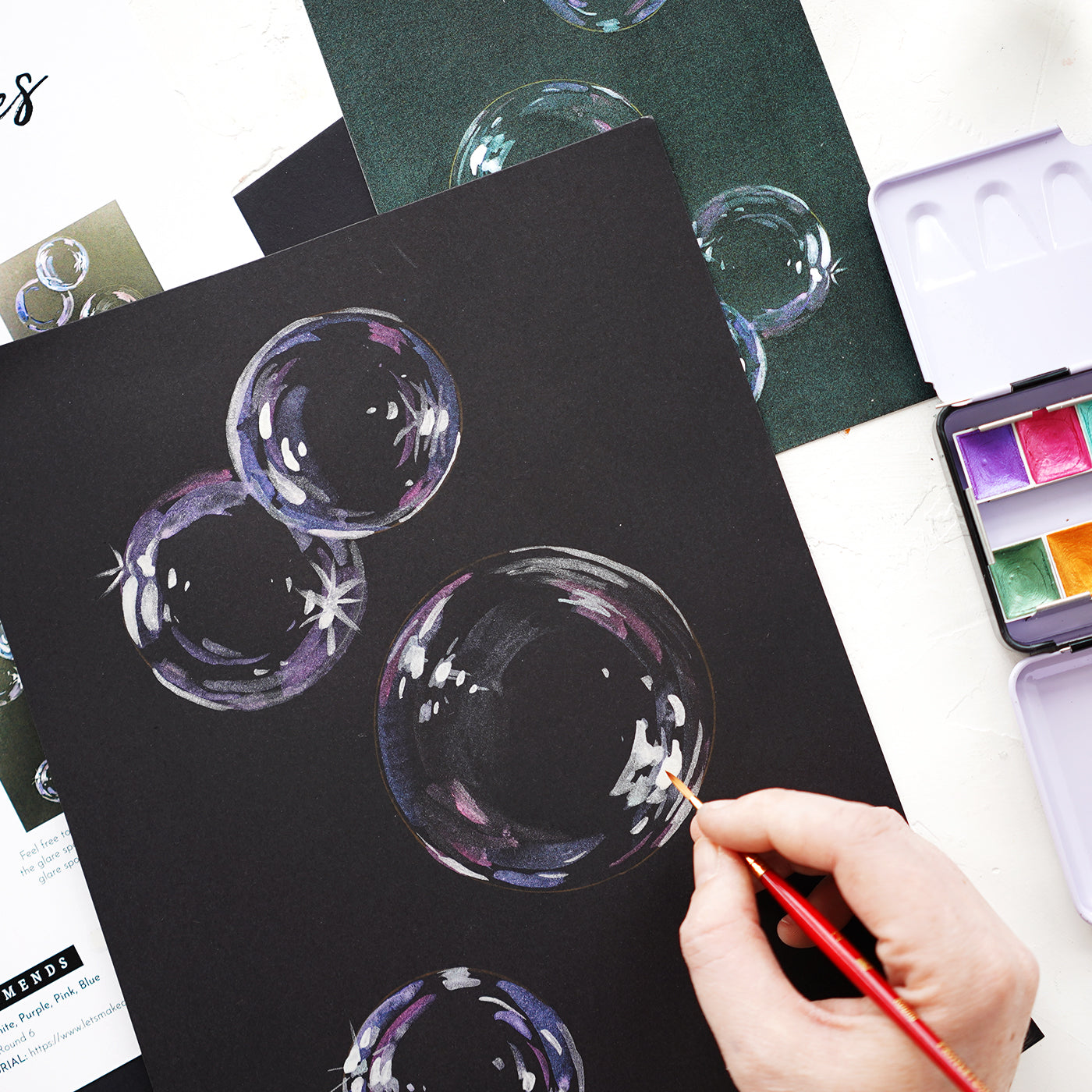 Metallic Bubbles