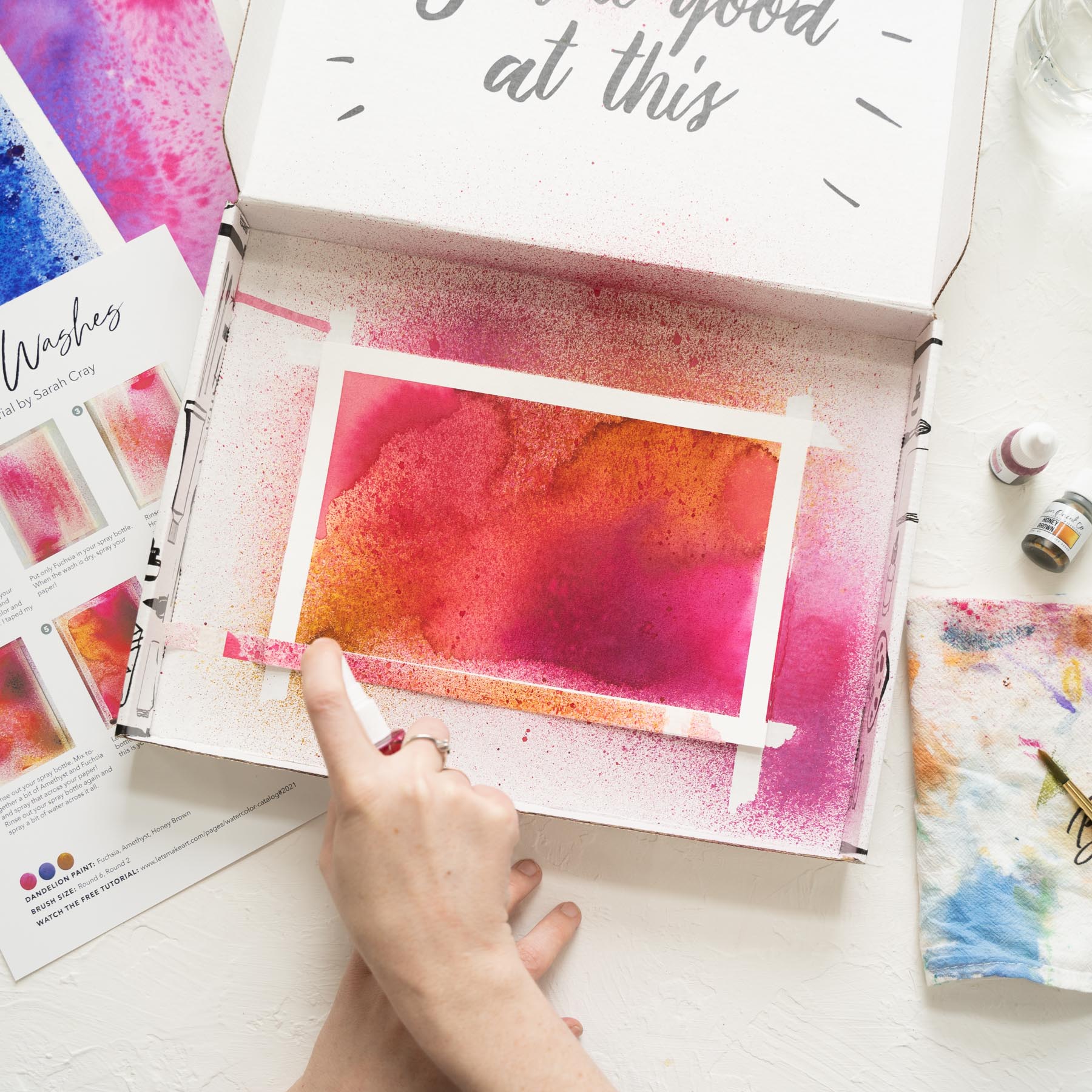 Abstract Washes