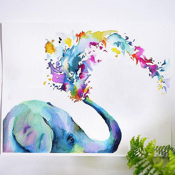Rainbow Elephant
