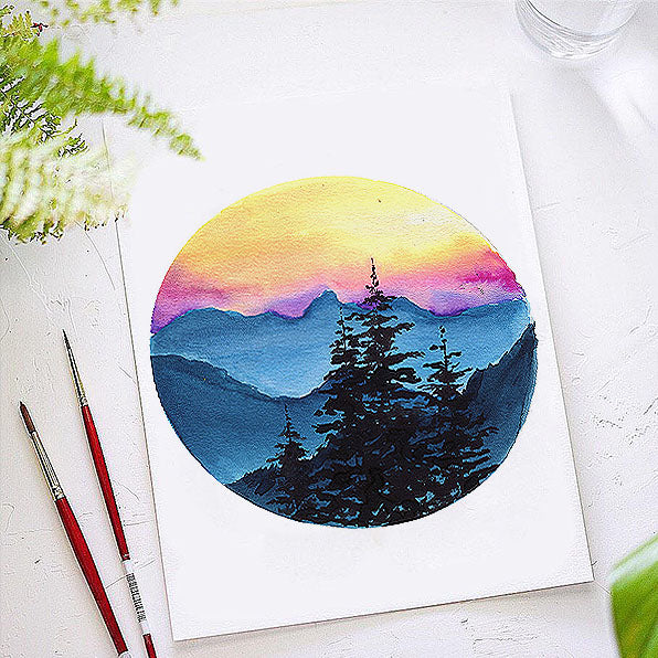Sunset Mountains