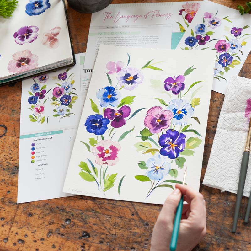 Talking Pansies