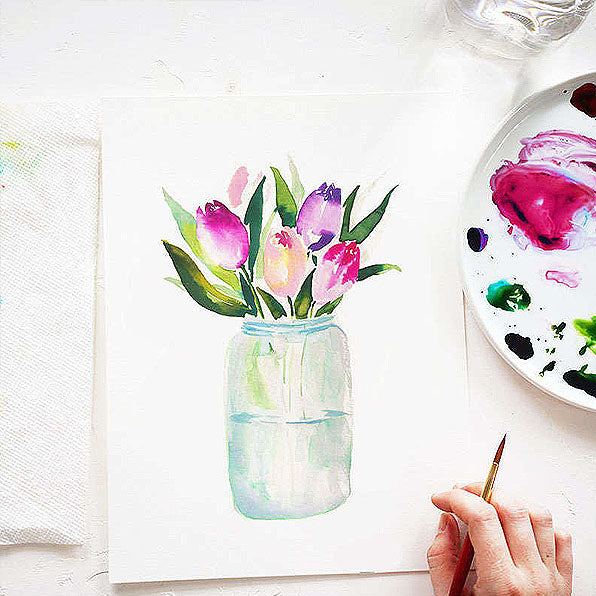 Tulip Jar
