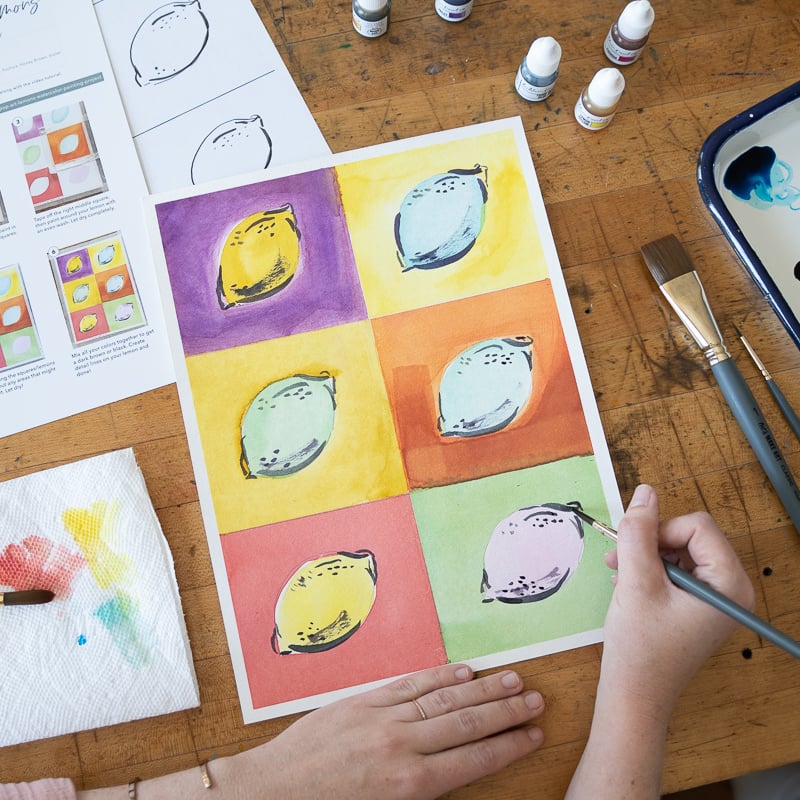 Pop Art Lemons
